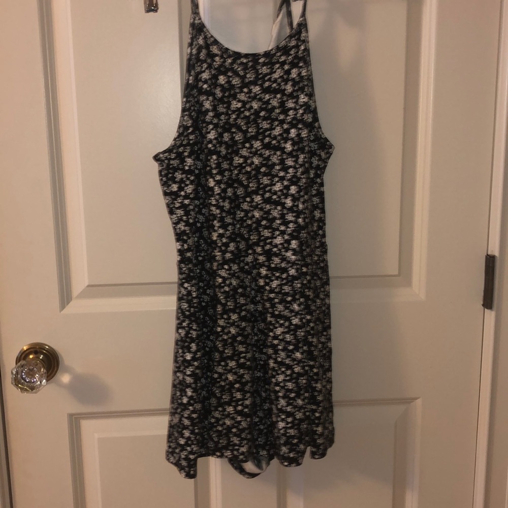 Floral print romper